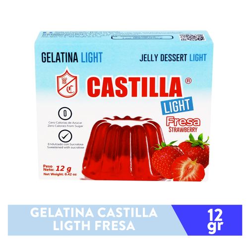 Gelatina Castilla Ligth Fresa - 12gr