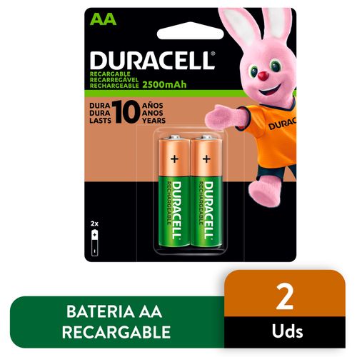 Pilas Duracell AA - 2 Unidades