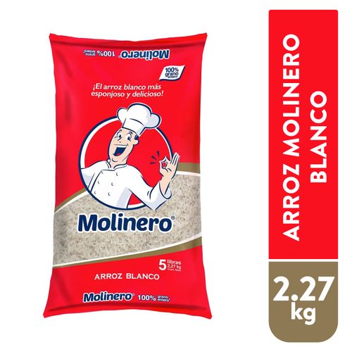 Arroz El Molinero Blanco - 2270gr