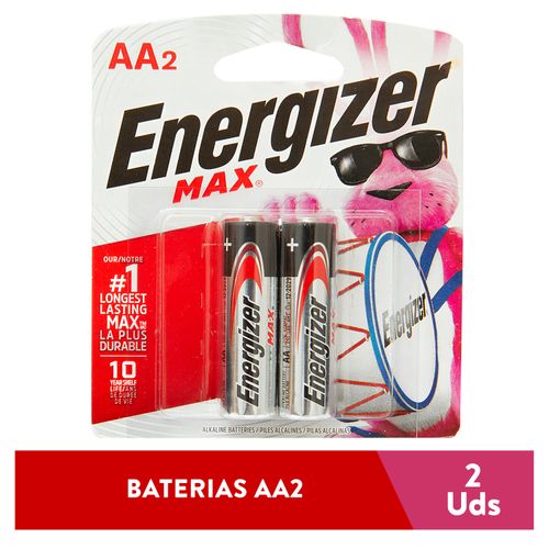 Batería Energizer Alcalina AA - 2 Unidades