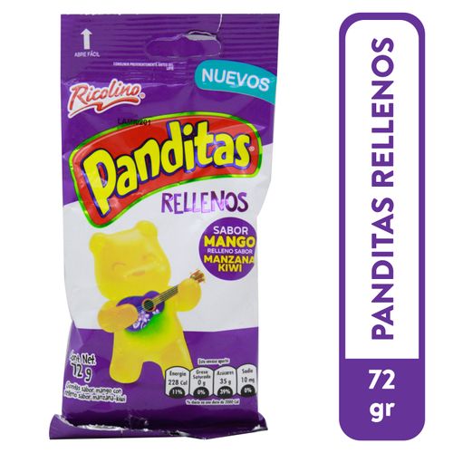 Gomitas Ricolino pandita relleno - 72 g