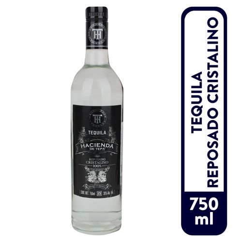 Tequila Hacienda De Tepa Cristalino - 750 ml