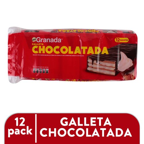 Chocolate Granada Sabor A Vainilla - 252g