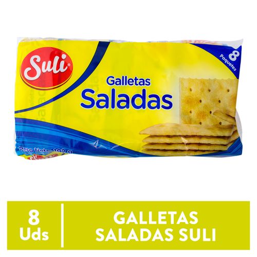 Galleta Suli Salada 8 Unidades - 192gr