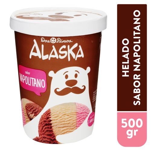 Helado Dos Pinos alaska napolitado - 500 g