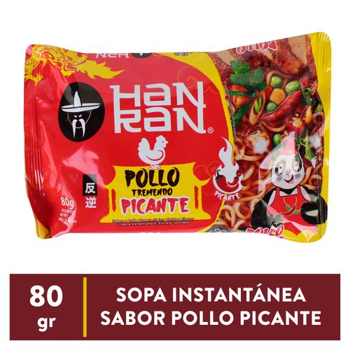 Sopa Han Ran De Pollo Picante - 80g