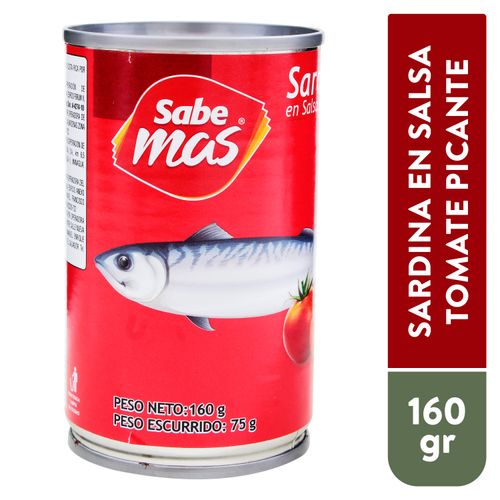 Sardina Sabemas En Salsa Tomate - 160gr