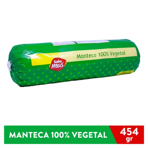 Manteca Vegetal Sabemas - 454Gr