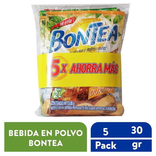 Bebida Bontea en polvo 5 pack - 150 g