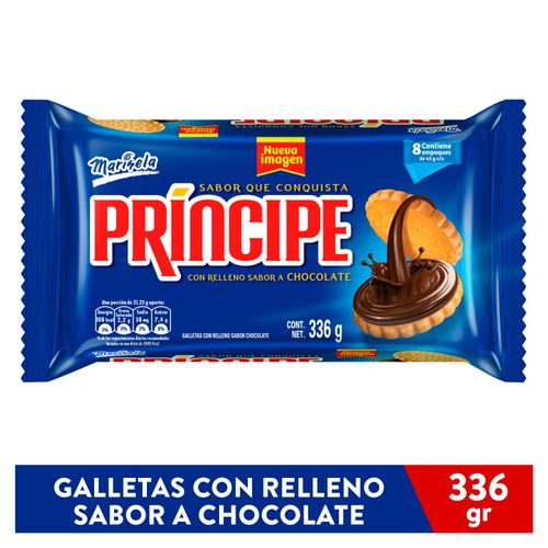 8 Pack Galleta Marinela Chocolate  - 336gr