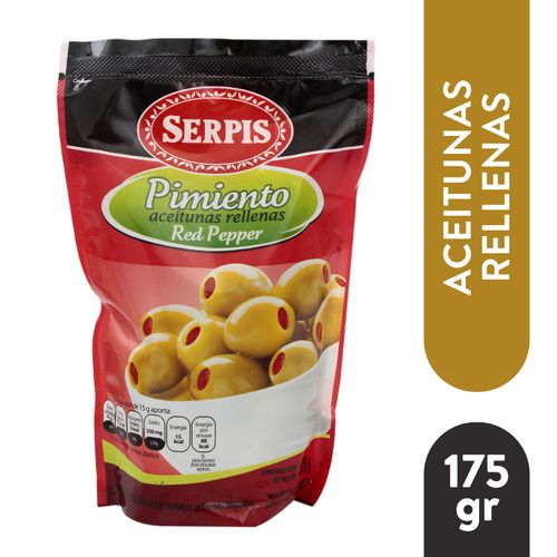 Aceituna Serpis rellena pimiento - 90 g