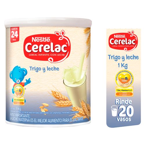 Cereal Nestle Cerelac Para Bebé Trigo Y Leche  - 1 kg
