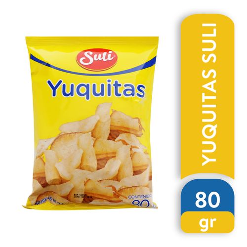 Snack Suli yuquitas - 80 g