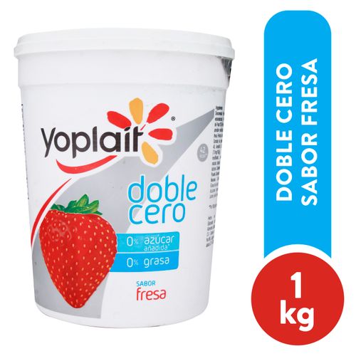 Yog Batido Yop Fresa Doble Cero 1000 Gr