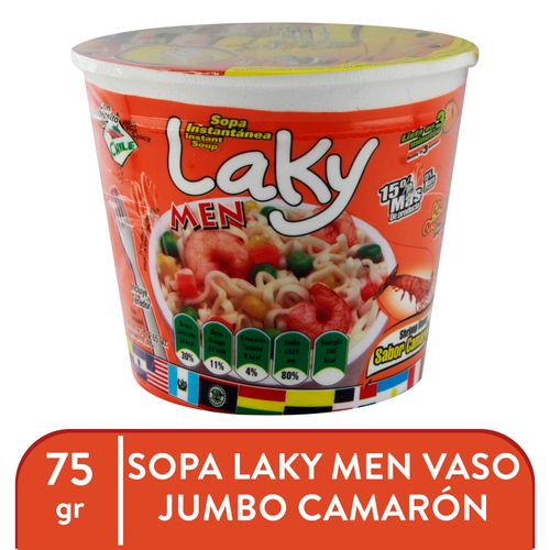 Sopa Laky jumbo camarón - 75 g