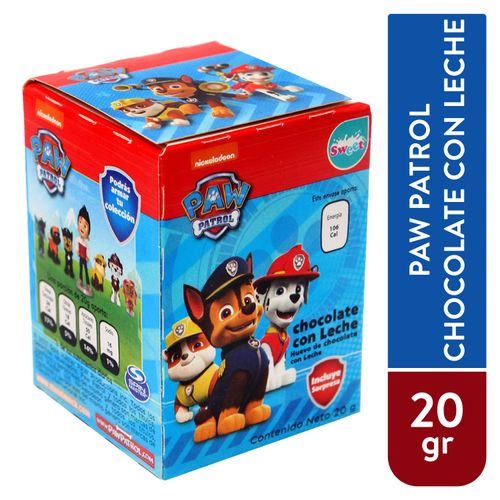 Huevo Paw Patrol Chocolate Grezon - 20 g