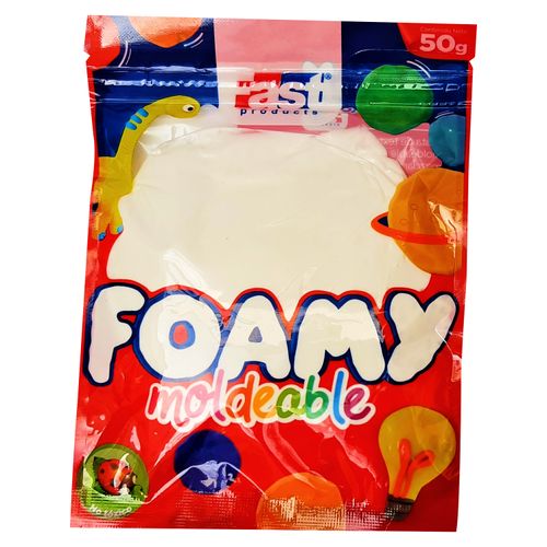 Foamy Fast moldeable color blanco - 50 g