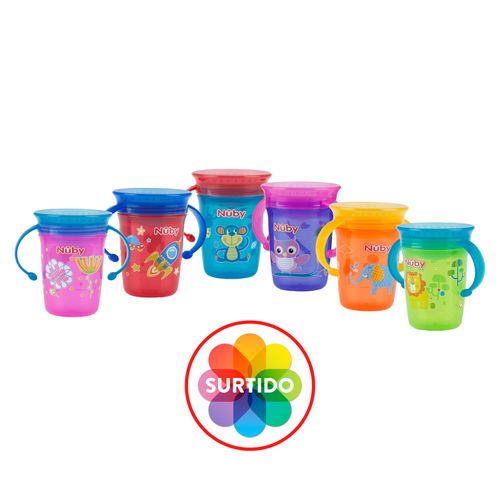 Beberito Nuby Wonder Cup Casas 240ml