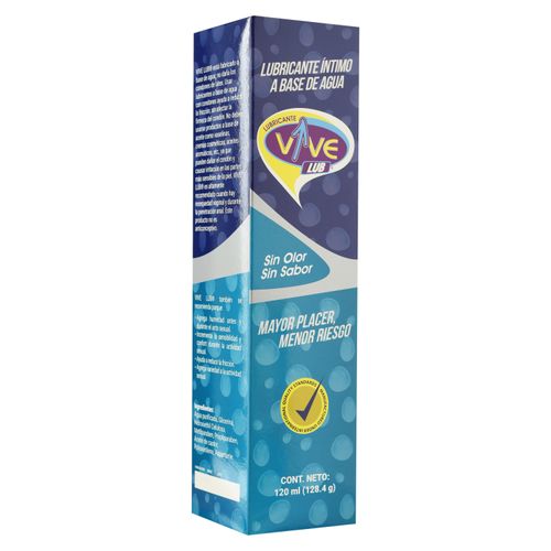 Lubricante Vive Sabor Natural 120 Ml