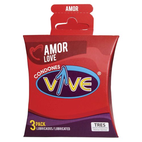 Vive Preservativo Amor 3 Pack