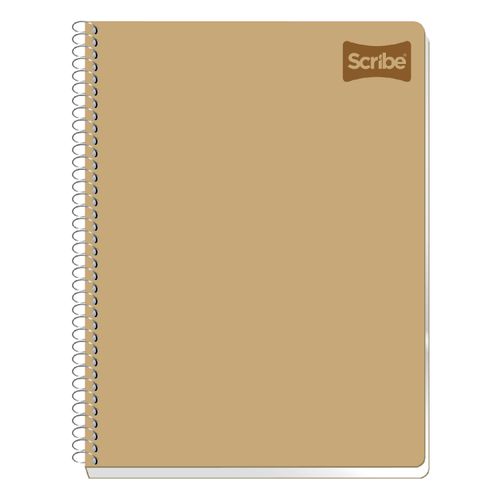 Cuaderno Scribe espiral steno rayado