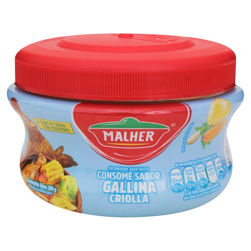 Consome de Gallina Criolla Malher Botella - 200gr