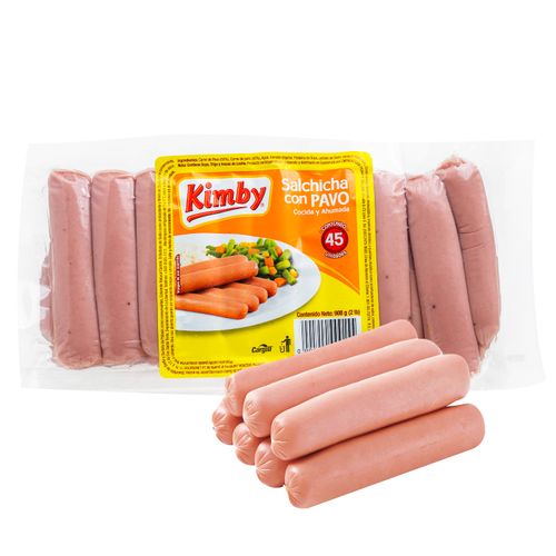 Salchicha De Pavo Kimby - 908gr