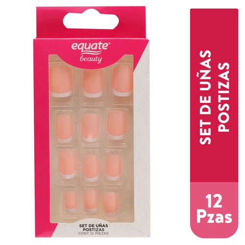 Uñas Acrilicas French Marca Equate - 1 Unidad