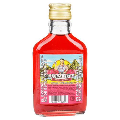 Quezalteca Jamaica Quetzalteca Aguardiente 125 Ml