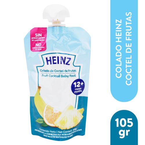 Colado Heinz Coctel De Frutas Dpk 105gr