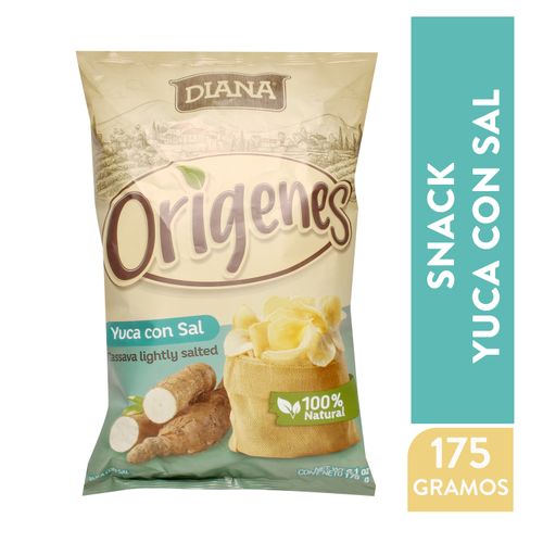 Origenes Yuca Con Sal 175gr