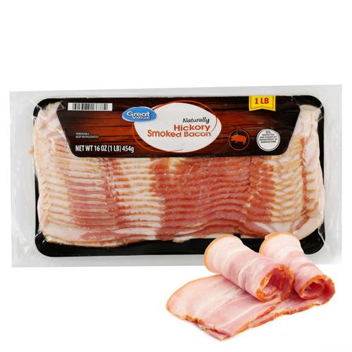 Tocino Great Value Ahumado Con Nogal - 454 g