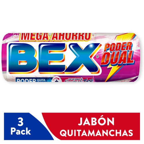 Jabón Bex Con Suavizante Terso Fragancia Floral  - 1500g