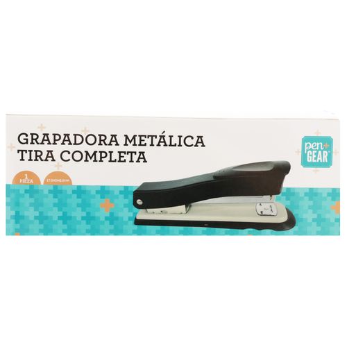 Engrapadora Pen + Gear metálica color negro