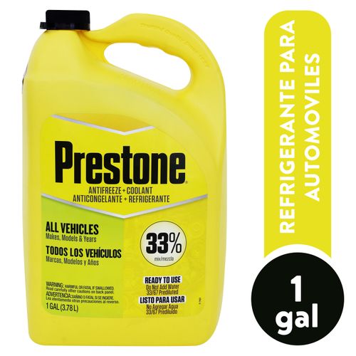Coolant Prestone precision blend 33  - 1 gal