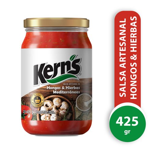 Salsa Kern's hongos y hierbas - 425 g