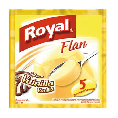 Flan Royal Sabor Vainilla - 40g