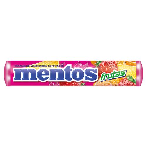 Caramelo Mentos sabor frutas - 29.4 g