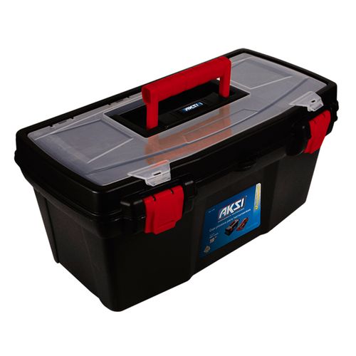 Caja de herRAMientas Aksi plástica 16 pulgadas - 1 Ud