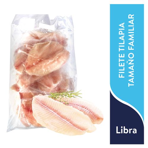 Filete de tilapia Central de Carnes tamaño familiar - Precio indicado por libra
