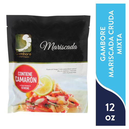 Mariscada Cruda Mixta Gambore - 12 Oz