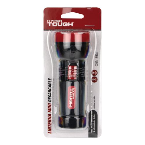 Linterna Infantil Roja Hyper Tought Recargable Led 5 Watts