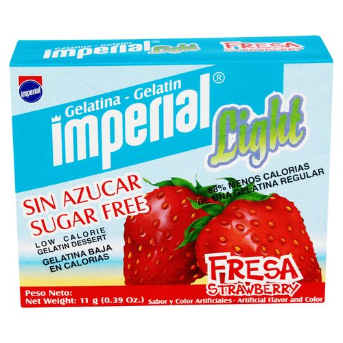 Gelatina Imperial Light Fresa - 11 g