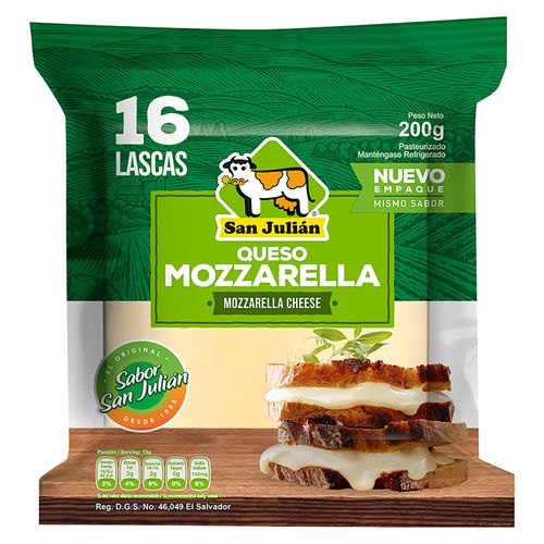 Queso San Julian Mozarella - 200gr