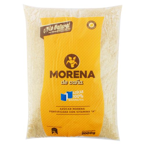 Azúcar Los Tulipanes, Morena de Caña Fortificada con Vitamina A - 2000g