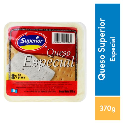 Queso Superior especial fresco - 370 g