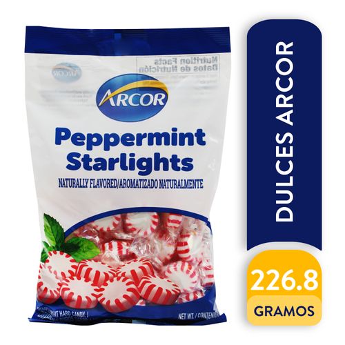 Dulces Arcor peppermint starlight  - 227 g
