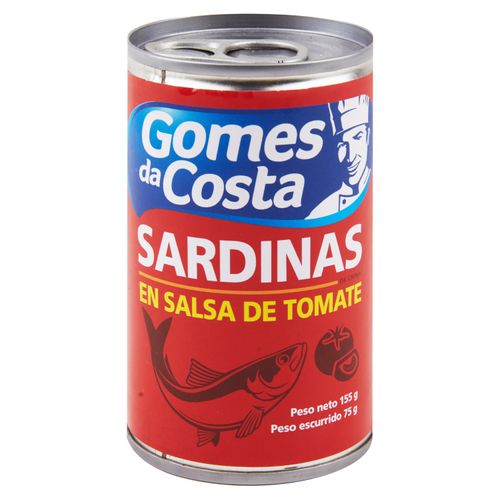 Sardina Gomes D Costa Tomate 155gr