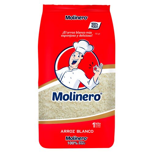Arroz Molinero Blanco -1000 g