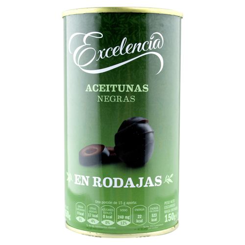 Aceituna Killios excelencia negra rodaja - 350 g